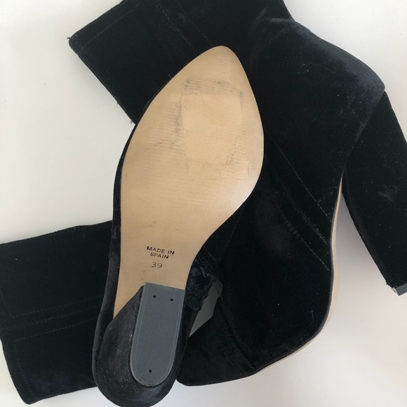 Shellys London Tater Velvet Boot - Picture 6 of 6